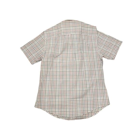 Van Heusen Plaid Short Sleeve Button Down Casual Shirt - Picture 2 of 5